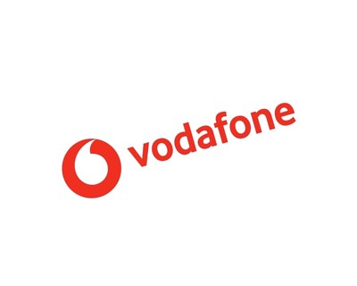 Vodafone, rotated logo