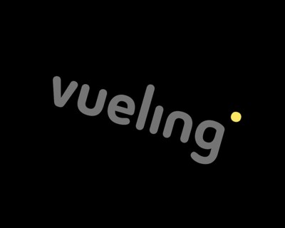 Vueling, rotated logo