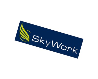 SkyWork Airline, rotated logo