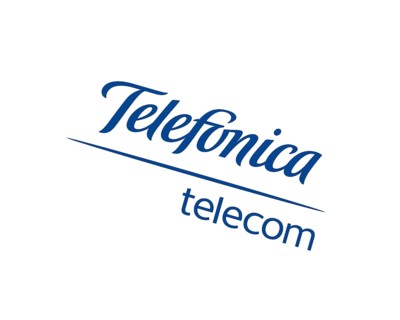 Telefonica Telecom, rotated logo