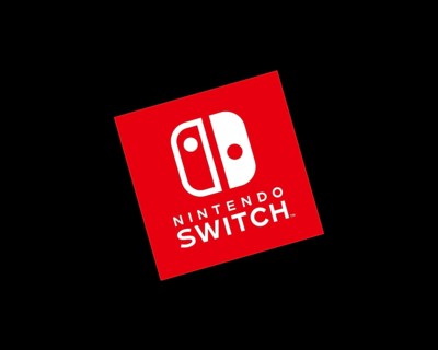 Nintendo Switch, rotated logo