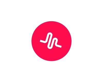 Musical. ly, rotated logo