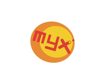 Myx, rotated logo