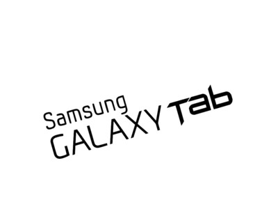 Samsung Galaxy Tab 7. 0 Plus, Rotated Logo