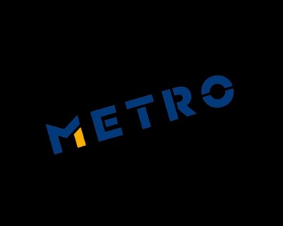 Metro AG, rotated logo