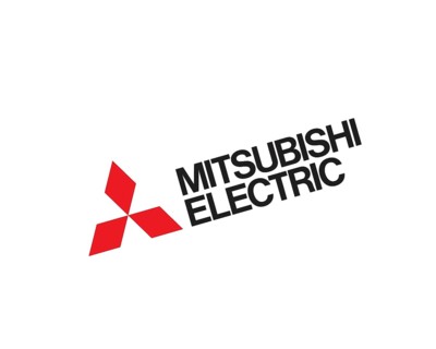 Mitsubishi Electric, rotated logo