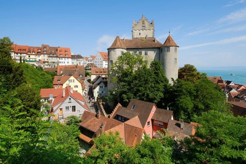 Meersburg Castle in the Upper Town, Meersburg