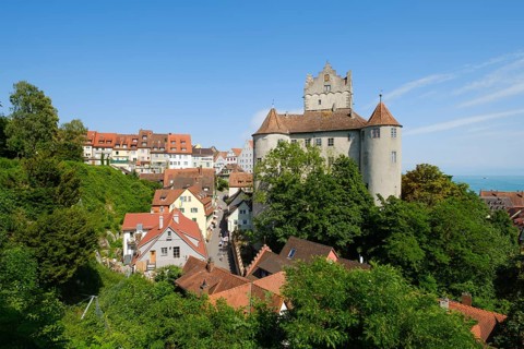 Meersburg Castle in the Upper Town, Meersburg