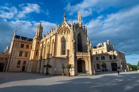 Lednice palace, Unesco site