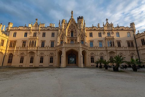 Lednice palace, Unesco site