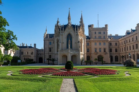 Lednice palace, Unesco site