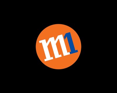 M1 Singaporean company, rotated logo