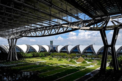 Suvarnabhumi Airport, greening