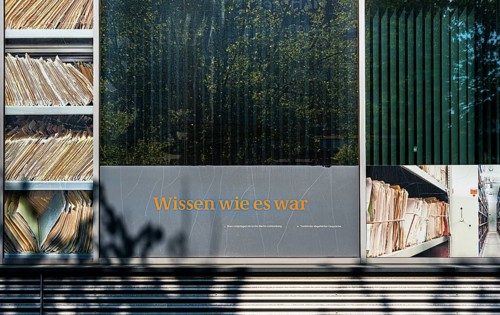 Window front, Federal Archives for the Stasi Files