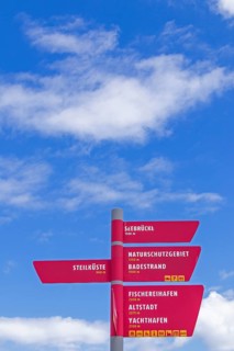 Signpost, Steinwarder Peninsula