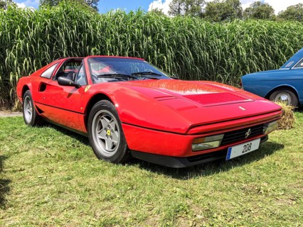 Historic classic sports car Ferrari GTS turbo, Classic Days