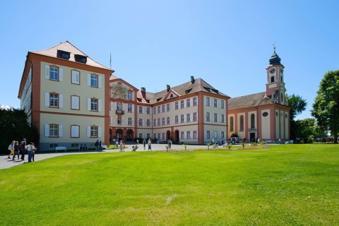 Mainau Castle and St. Mary's Castle Church, Mainau Island