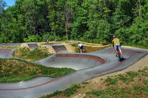 Pump and Kidstrack, Engelhaldepark
