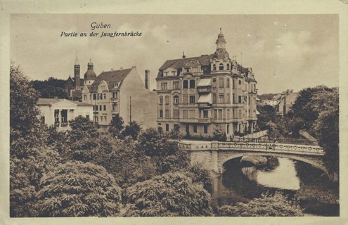 Guben, part at the Jungfernbruecke