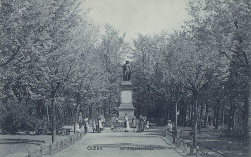 Guben, at the Victory Monument