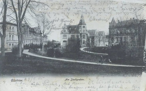 Guestrow, am Stadtgraben