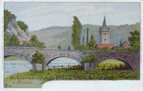Hohenlimburg an Lenne, at the threshold of the eastern Ruhr area to the Sauerland