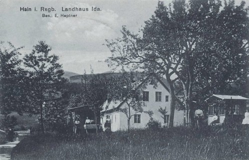 Hain im Riesengebirge, German place name for Przesieka