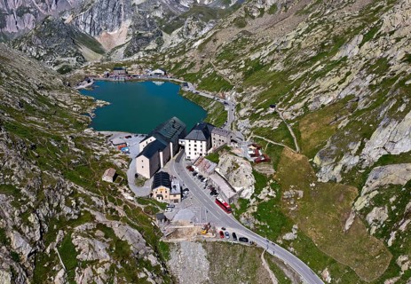 Hospice on the Great St. Bernhard Pass, Valais