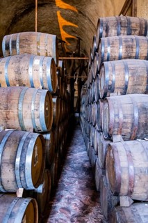 Old storage facility for Tequila barrels, Tequila Factory La Cofradia