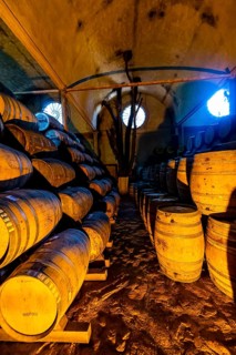 Old storage facility for Tequila barrels, Tequila Factory La Cofradia