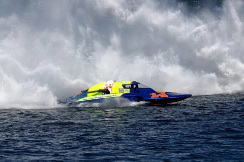 Hydroplane racing on the Saint Lawrence River, Valleyfield