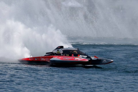 Hydroplane racing on the Saint Lawrence River, Valleyfield