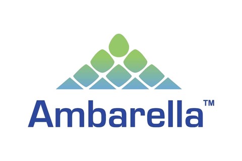 Ambarella Inc. logo, white background