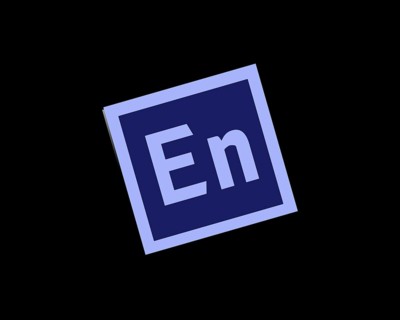 Adobe Encore, rotated logo