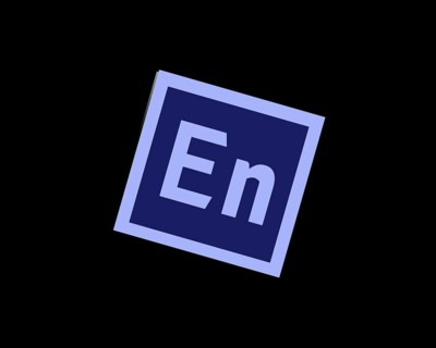 Adobe Encore, rotated logo