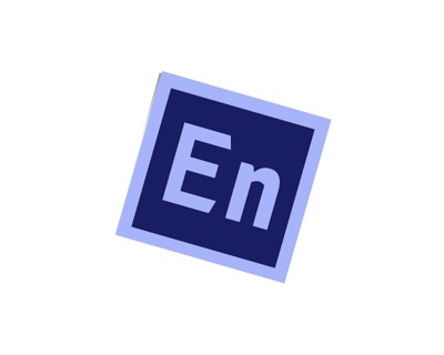 Adobe Encore, rotated logo