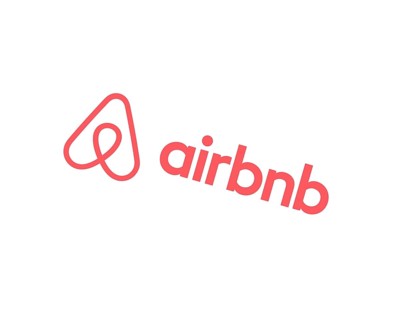 Airbnb, rotated logo