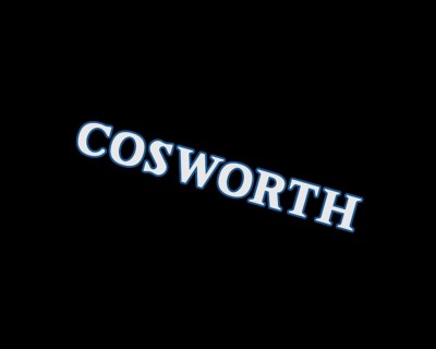 Cosworth, rotated logo
