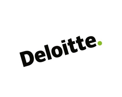 Deloitte, rotated logo
