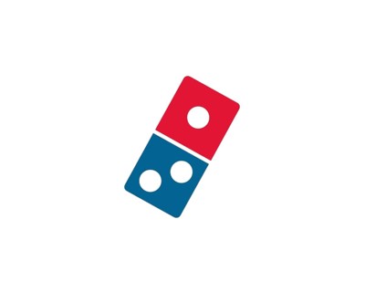 Domino's Pizza Group, rotated logo