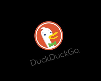 DuckDuckGo, rotated logo