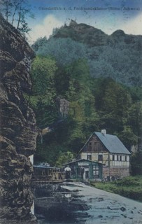 Grundmuehle in der Ferdinandsklamm, Bohemian Switzerland