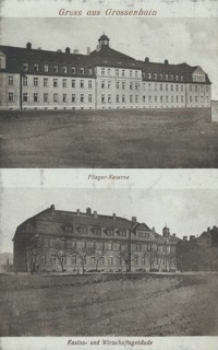 Flieger-Kaserne und Kasino- und Wirtschaftsgebaeude, Grossenhain