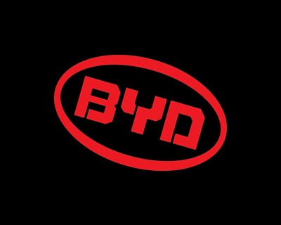 BYD Company, rotated logo