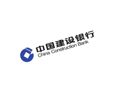 China Construction Bank, rotated logo