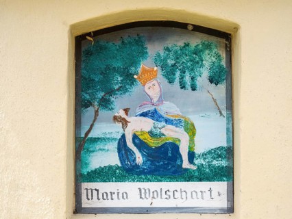 Wayside shrine, motif on a wayside shrine