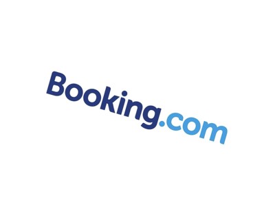 Booking. com, rotated logo