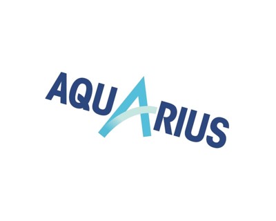 Aquarius Beverage Company, Rotated Logo
