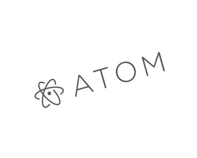 Atom text editor, rotated logo