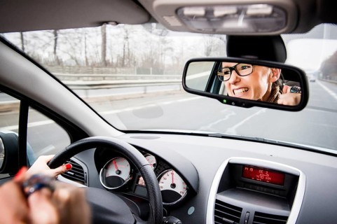 Motorist gets annoyed,